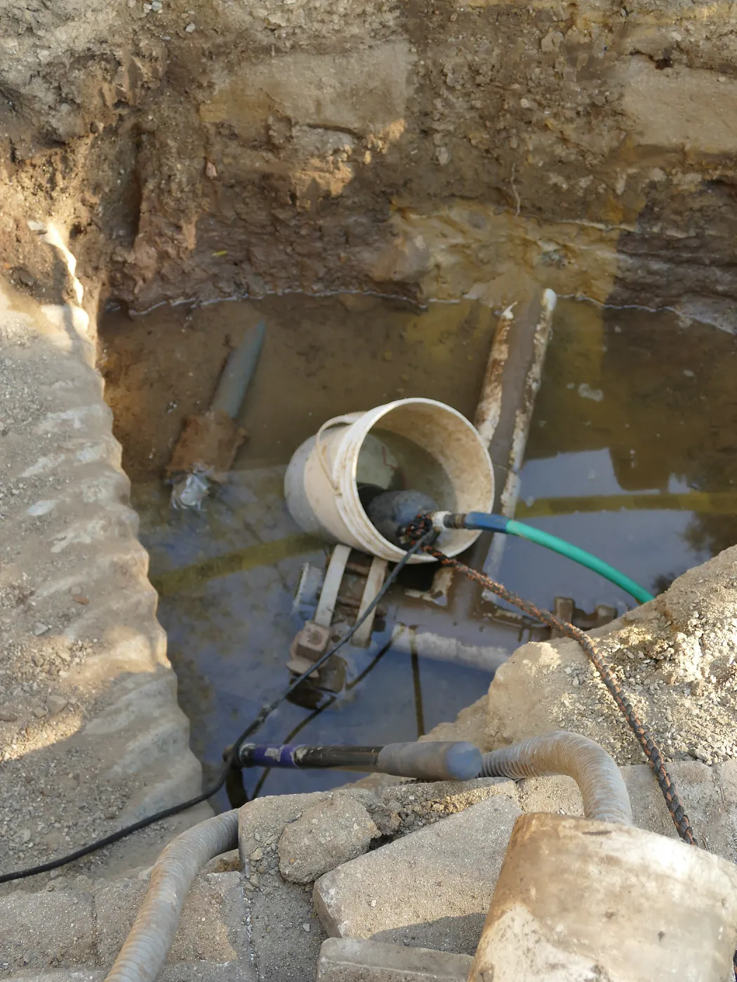 Valve replacement, 4-inch water line, just west of entry kiosk