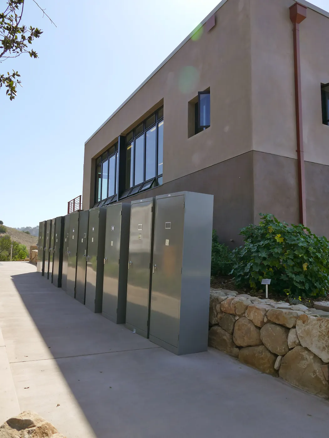 2016 Herbarium Collection Move, herbarium cabinets being delivered to Pritzlaff Conservation Center