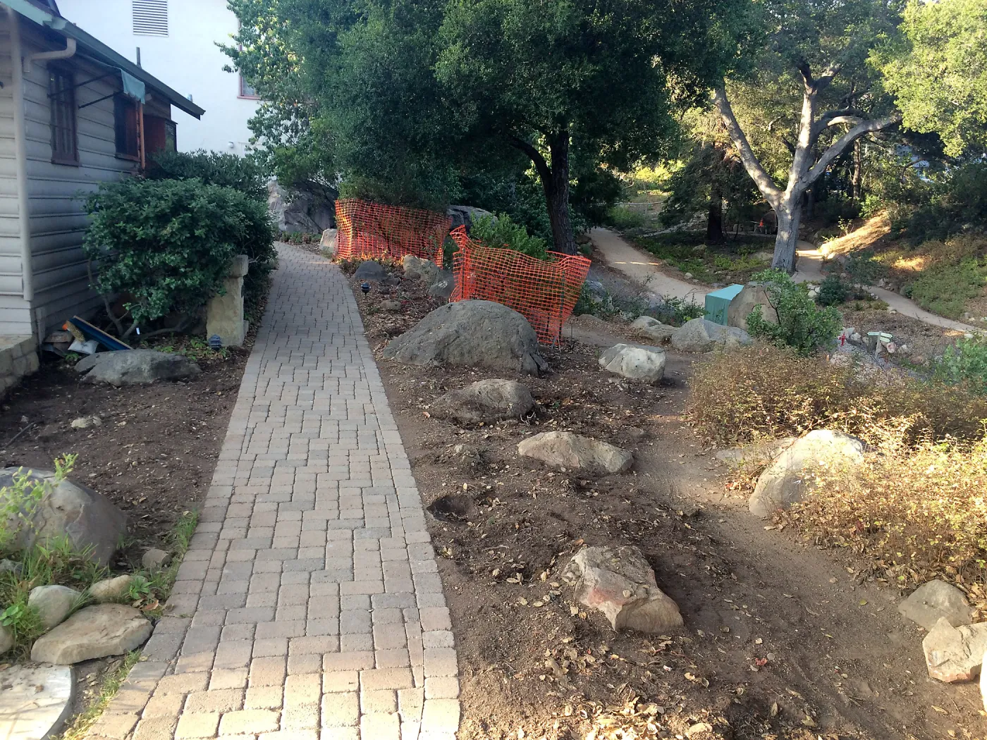 Installation of the Water Wise Home Demonstration Garden