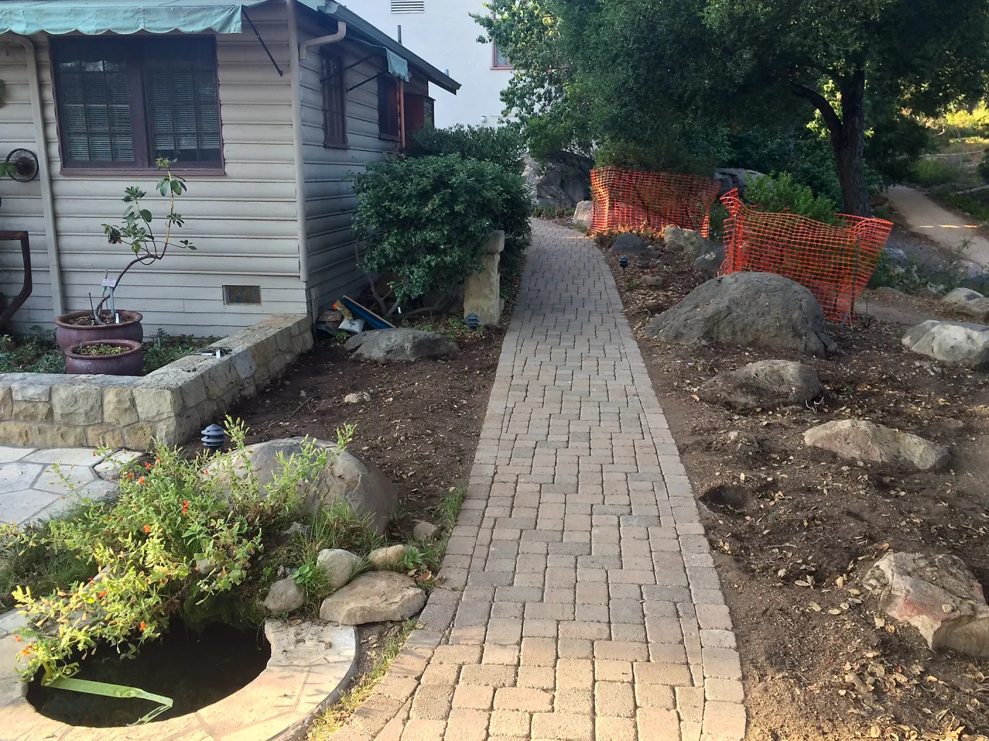 Installation of the Water Wise Home Demonstration Garden