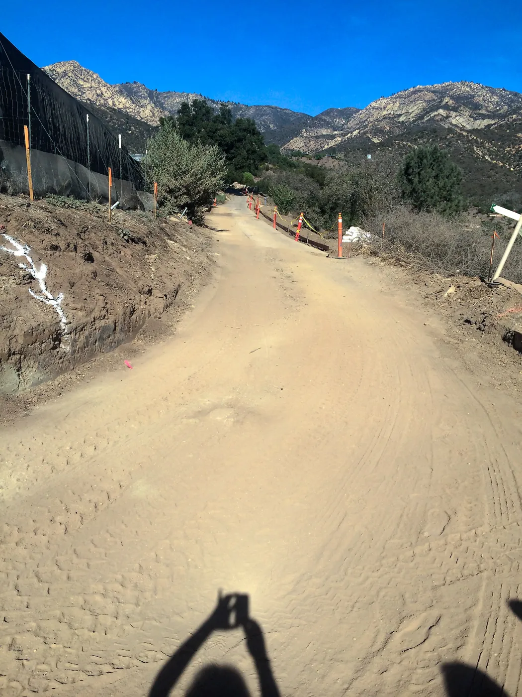 Construction of Pritzlaff Conservation Center, driveway to upper parking lot