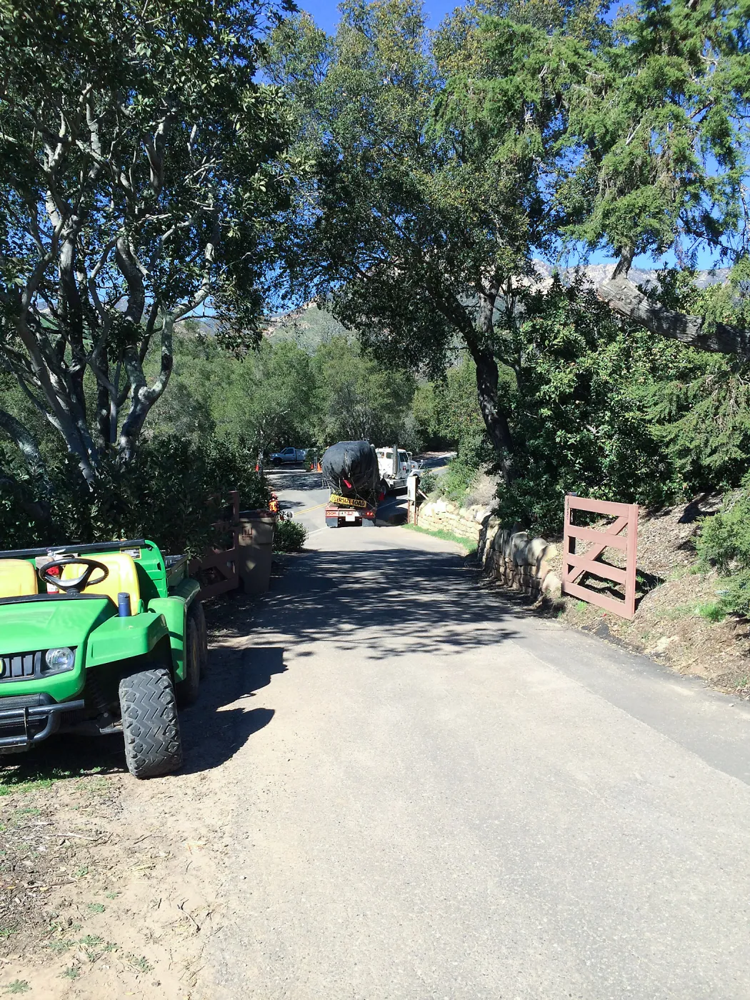 Delivery of Island Oaks at Prtizlaff Conservation Center