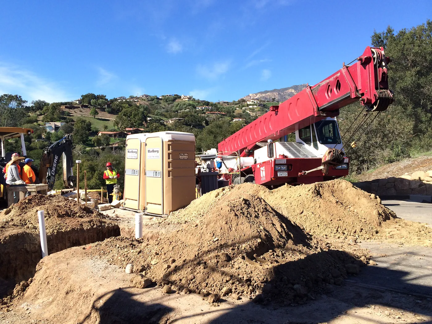 Delivery of Island Oaks at Prtizlaff Conservation Center