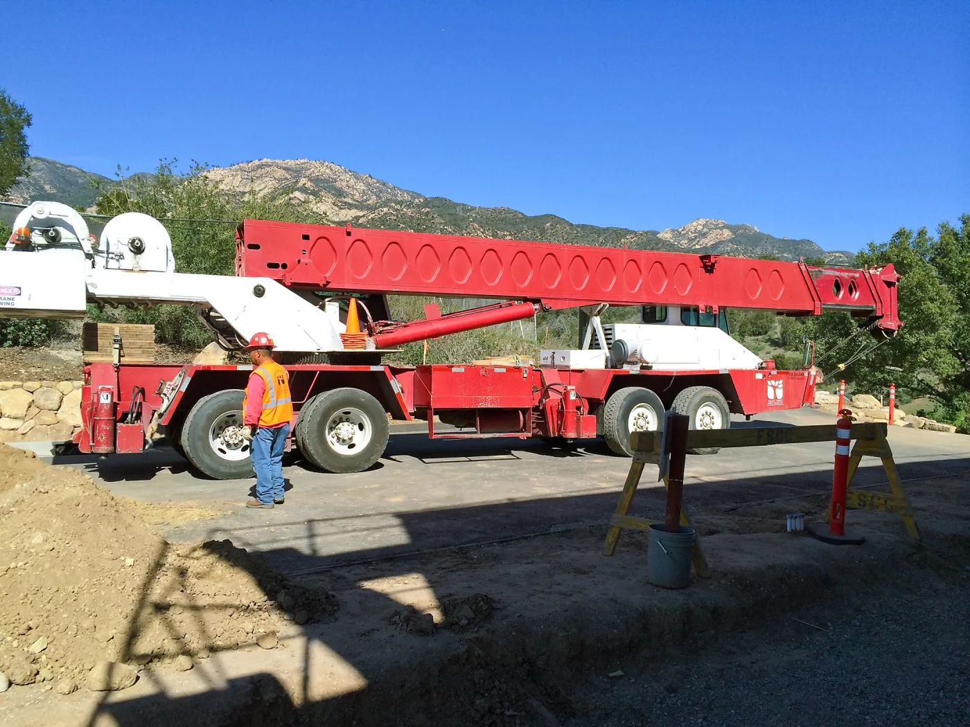 Delivery of Island Oaks at Prtizlaff Conservation Center