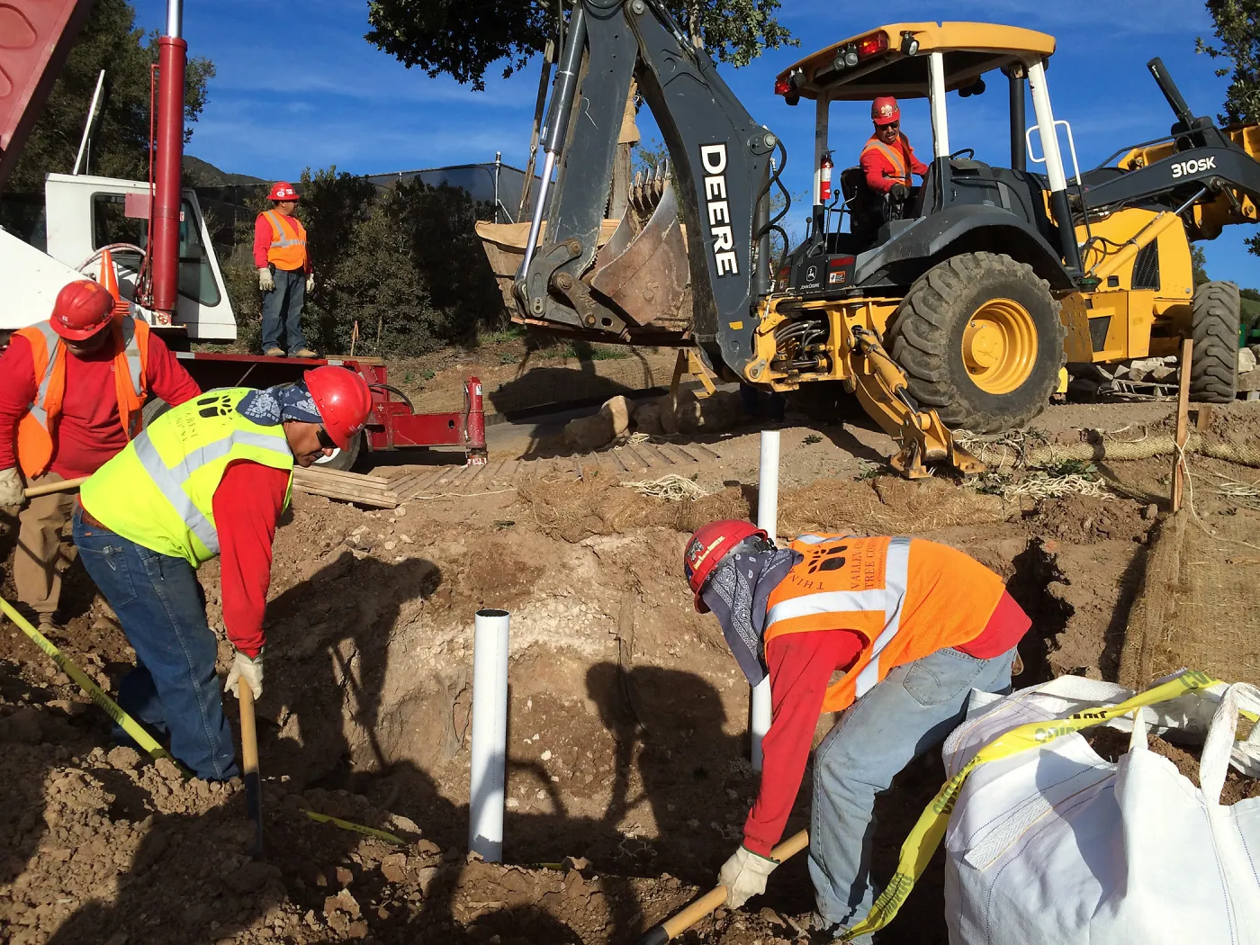 Planting of Island Oaks at the Pritzlaff Conservation Center