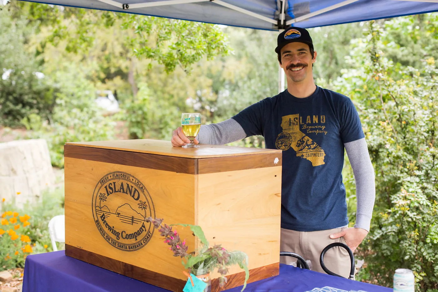2017 Santa Barbara Beer Garden Event, Island Brewng