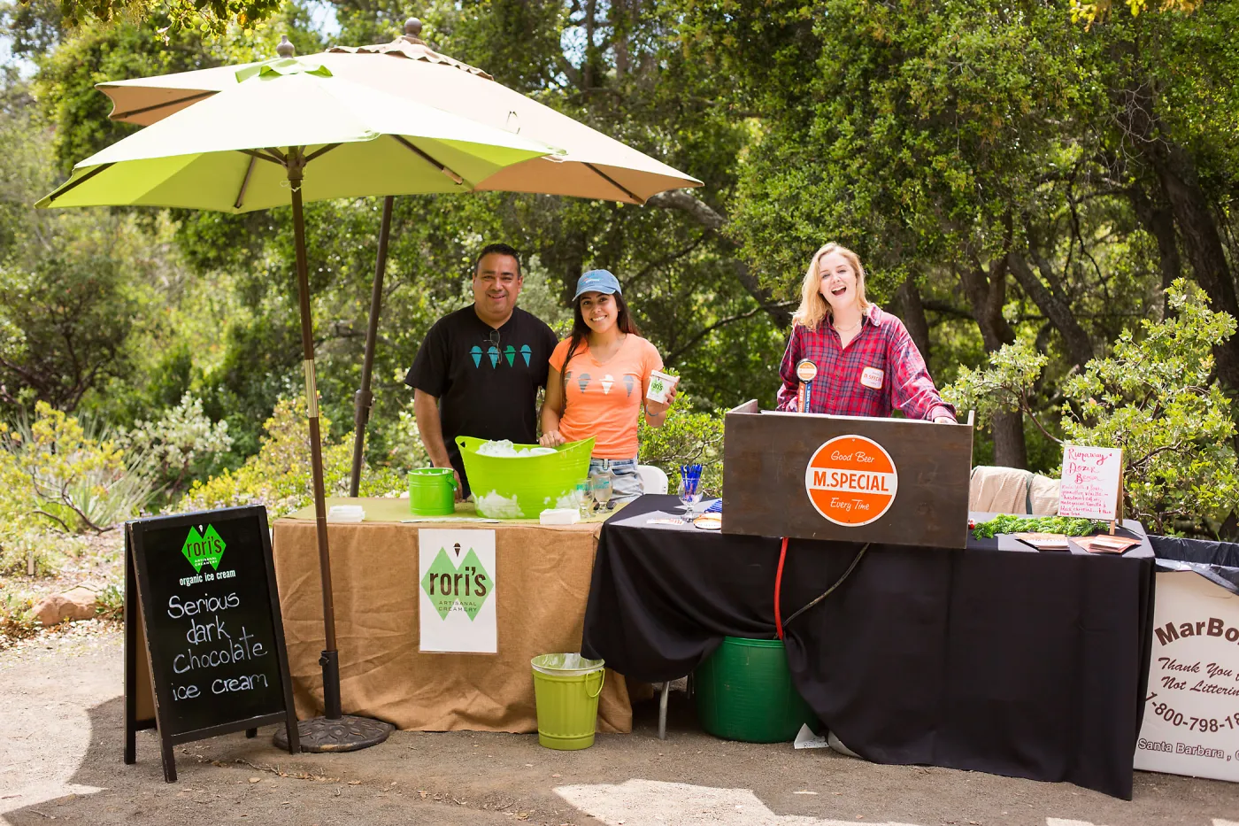 2017 Santa Barbara Beer Garden Event, Rori's Ice Cream, M Special