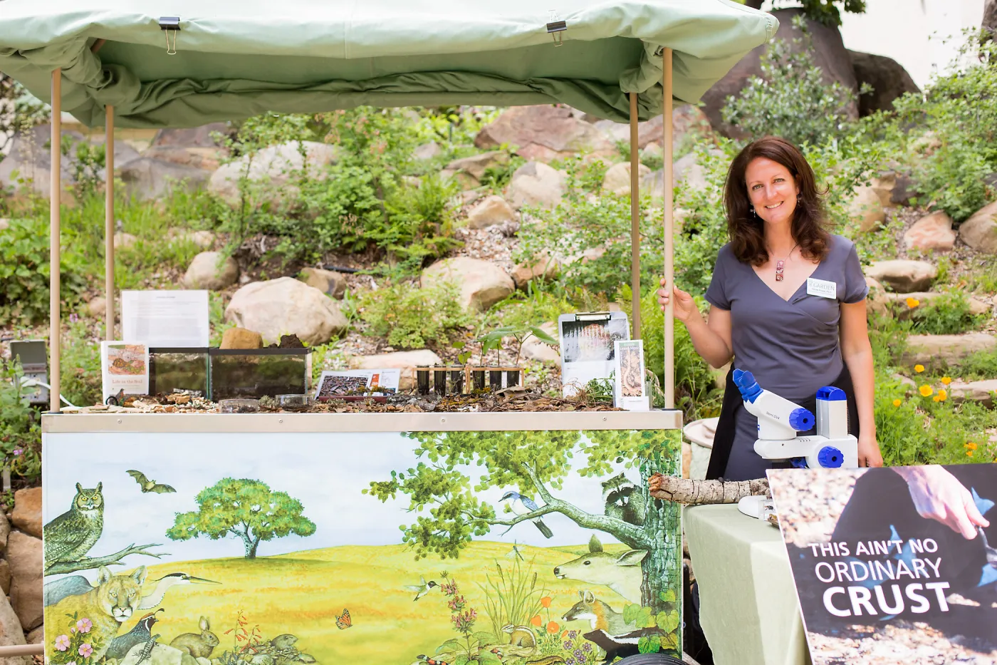 2017 Santa Barbara Beer Garden Event, SBBG Conservation and Research