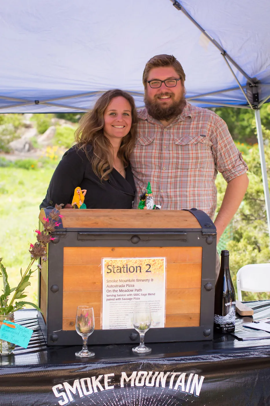 2017 Santa Barbara Beer Garden Event, Smoke Mountain