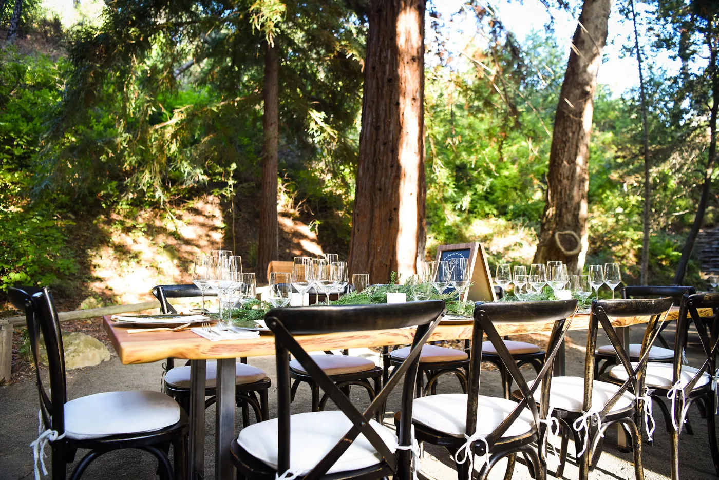 Garden to Table Dinner in the Redwoods 2017