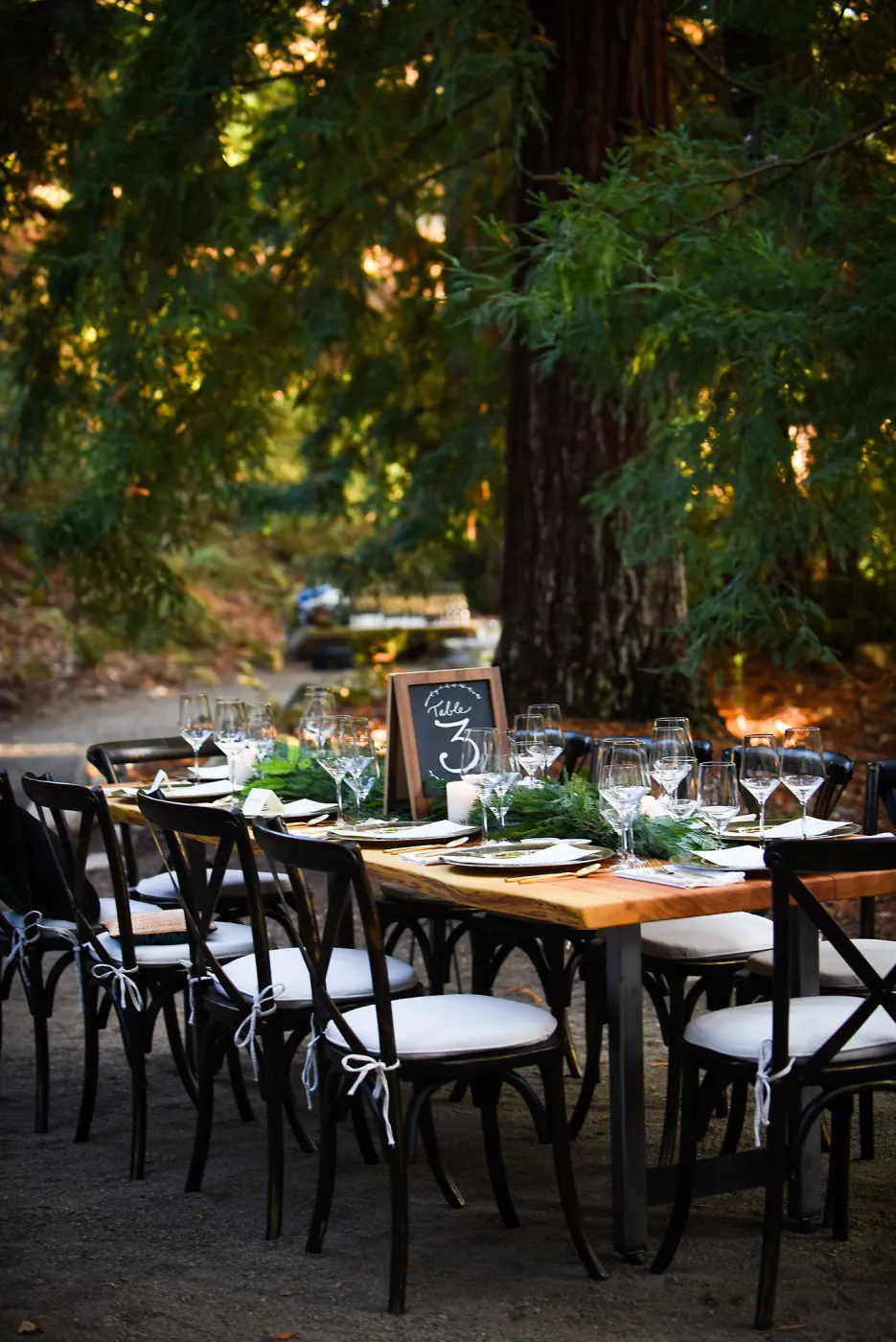 Garden to Table Dinner in the Redwoods 2017