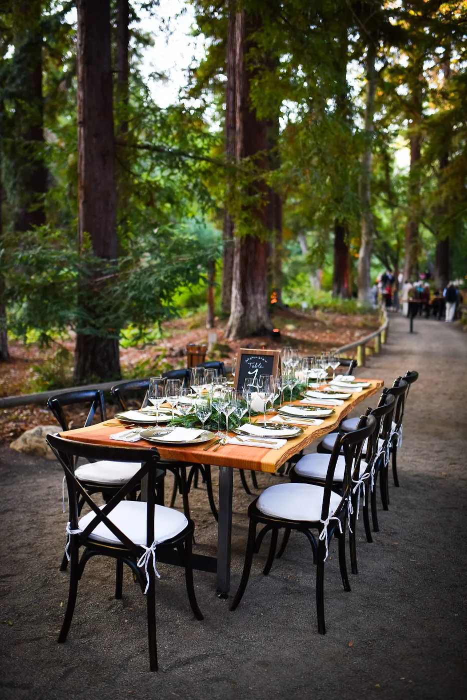 Garden to Table Dinner in the Redwoods 2017