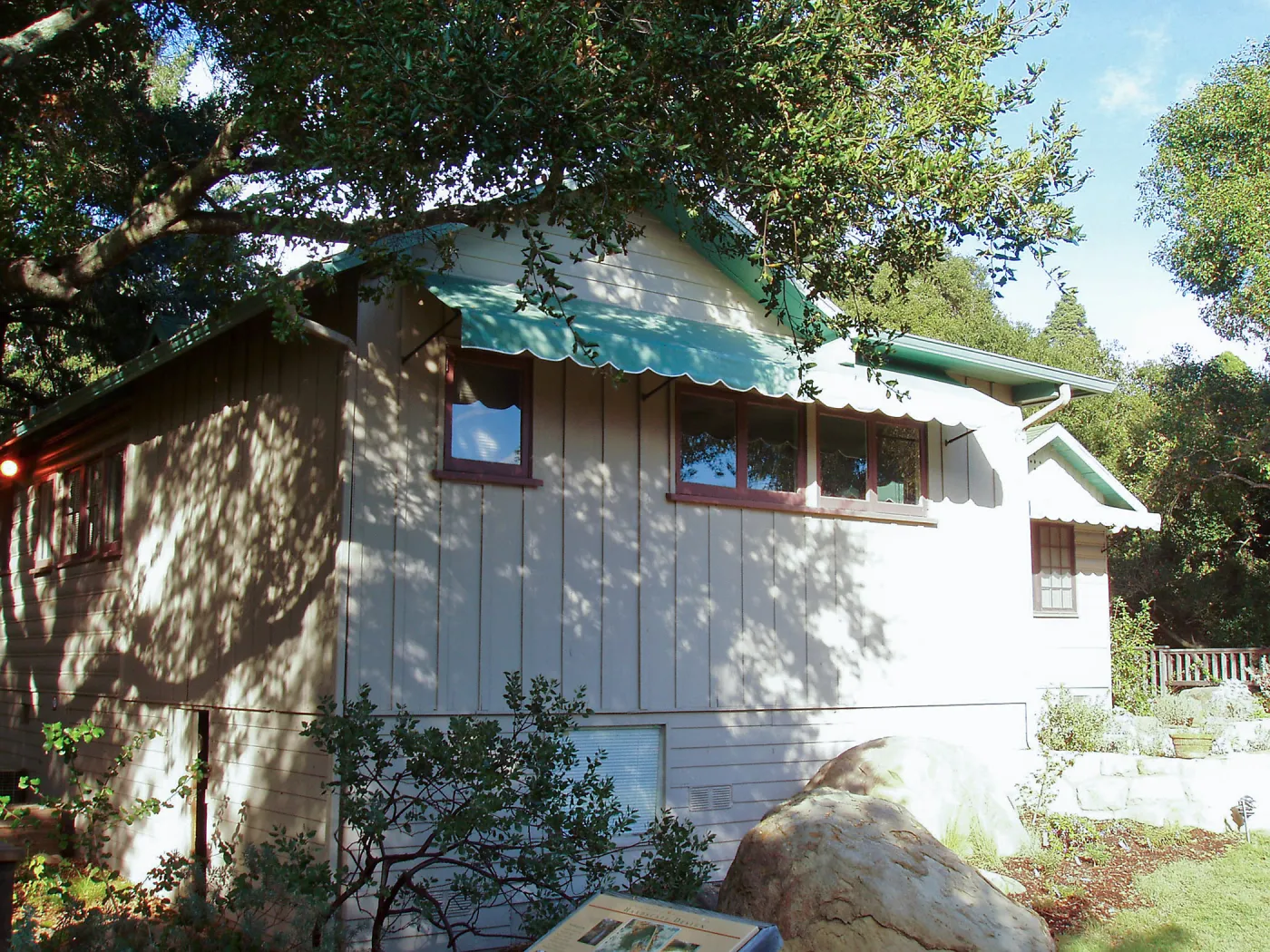 Southwest corner of Cottage