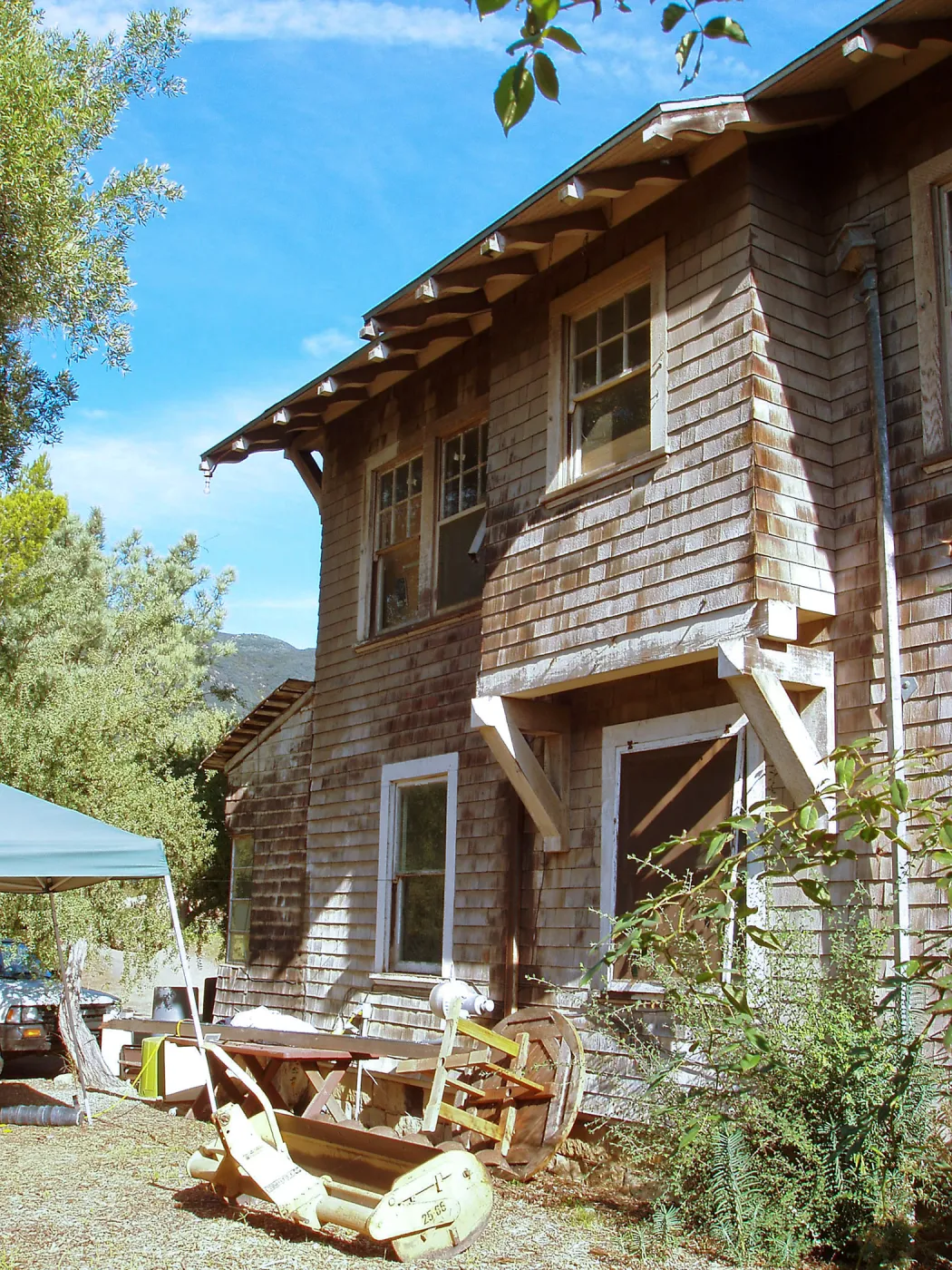 Gane House, north end of west side