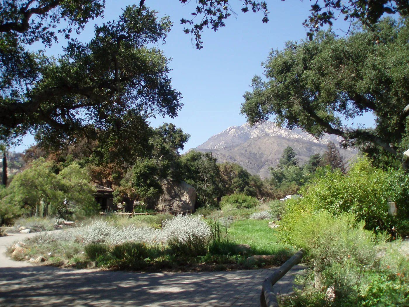 View towards north from north end of Arroyo Section