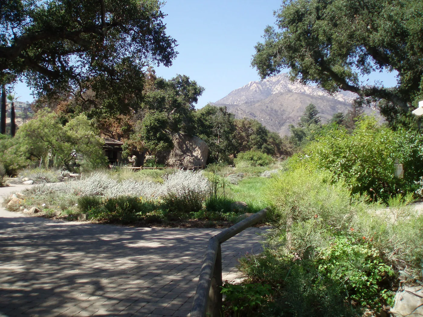 View towards north from north end of Arroyo Section