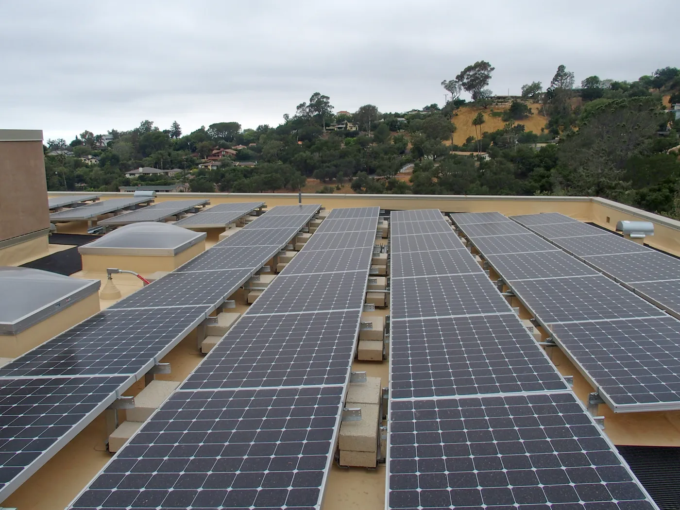 Pritzlaff Conservation Center construction, solar panels