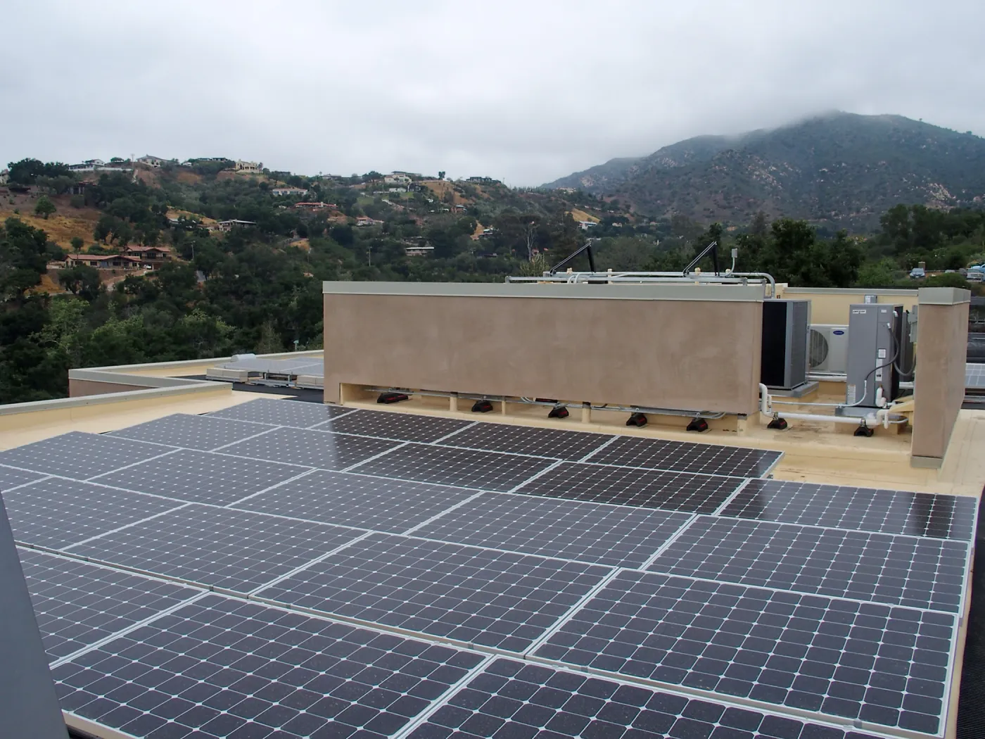 Pritzlaff Conservation Center construction, solar panels