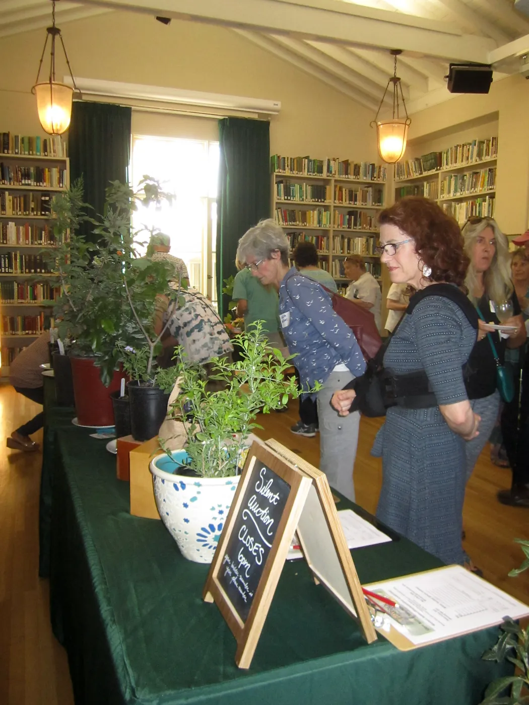 2017 Fall Plant Sale Preview Party, silent auction