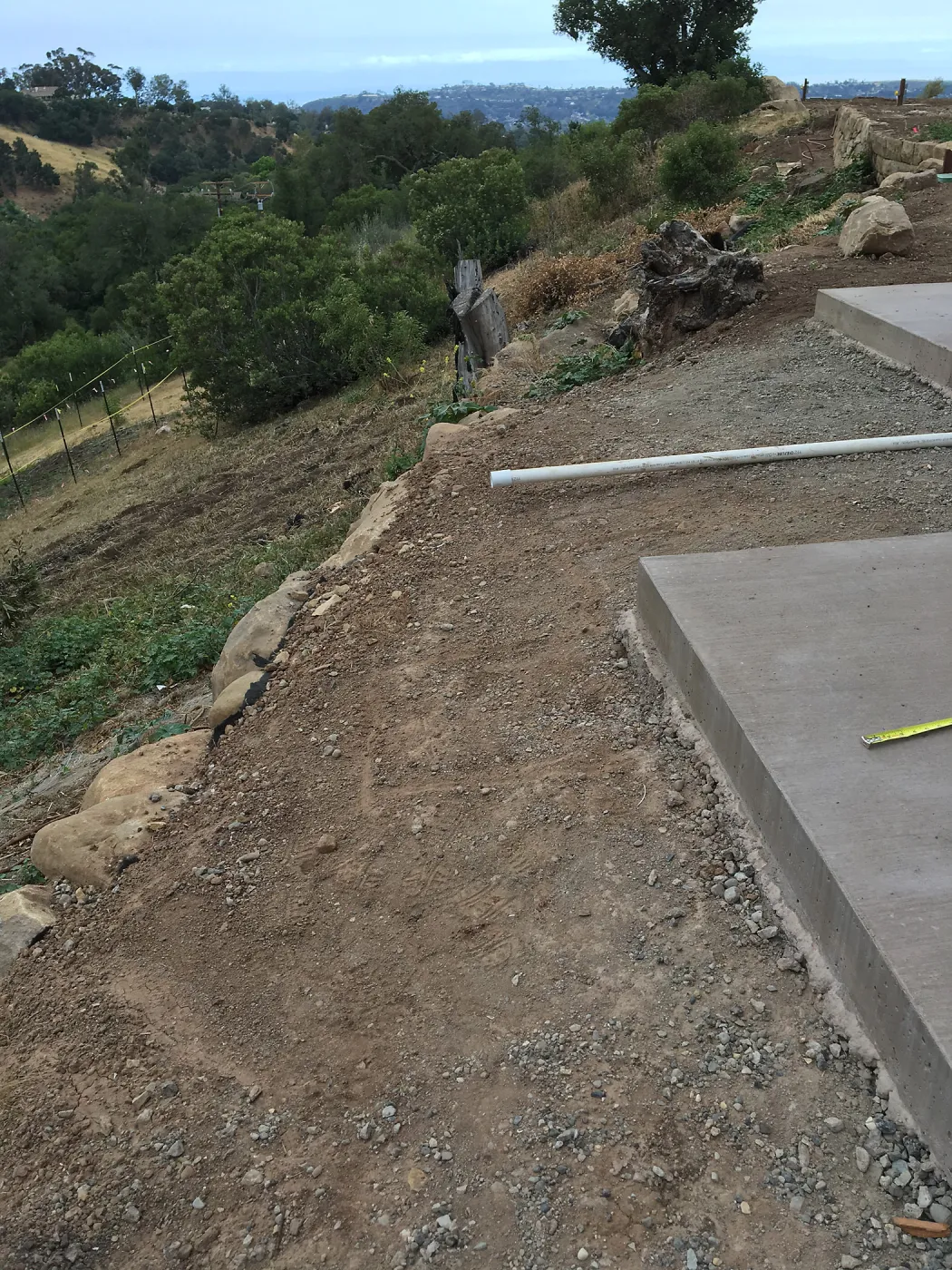 East side Pritzlaff Conservation Center during Construction