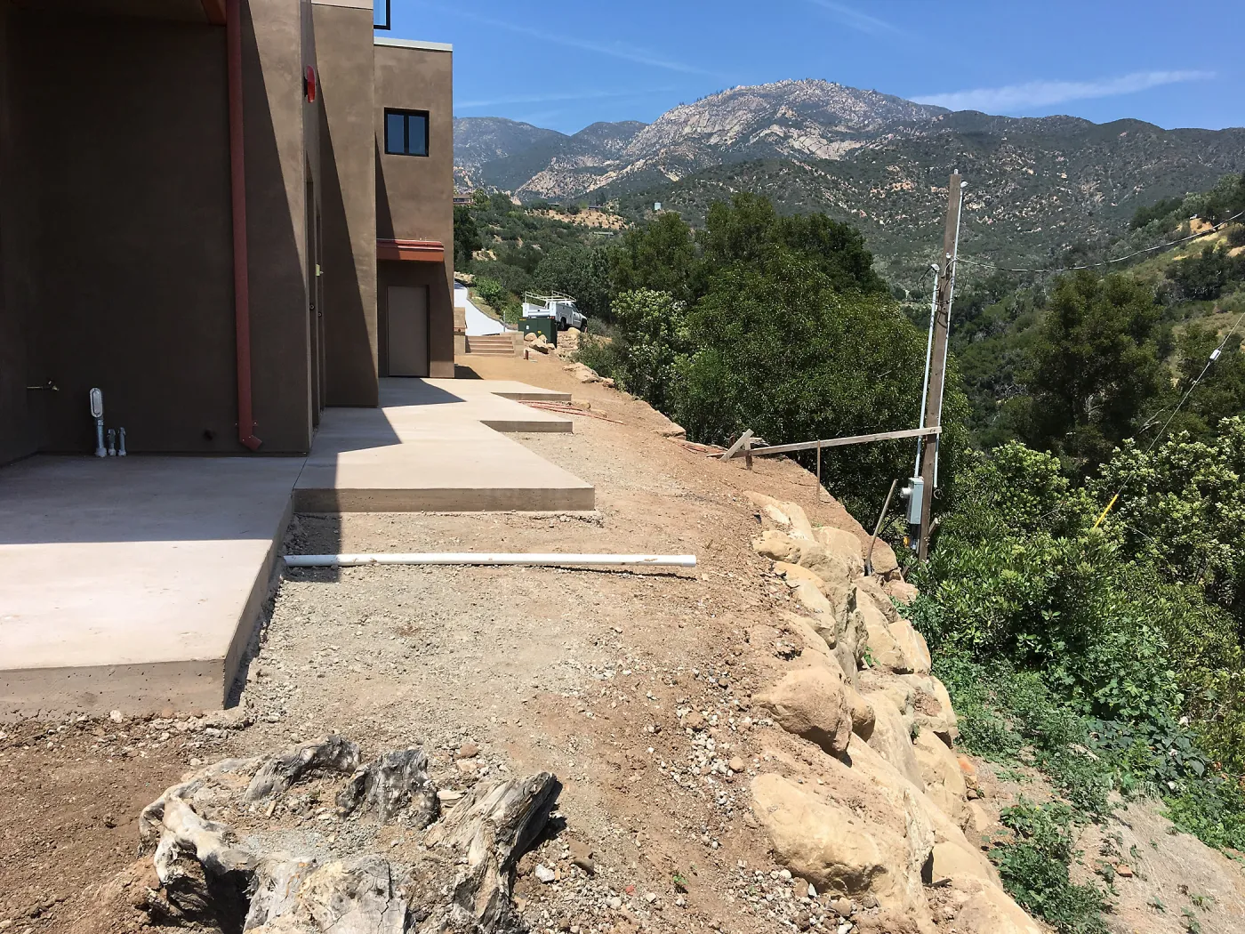East side Pritzlaff Conservation Center during construction