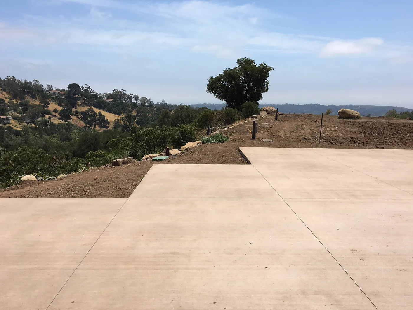 South side patio Pritzlaff Conservation Center Construction