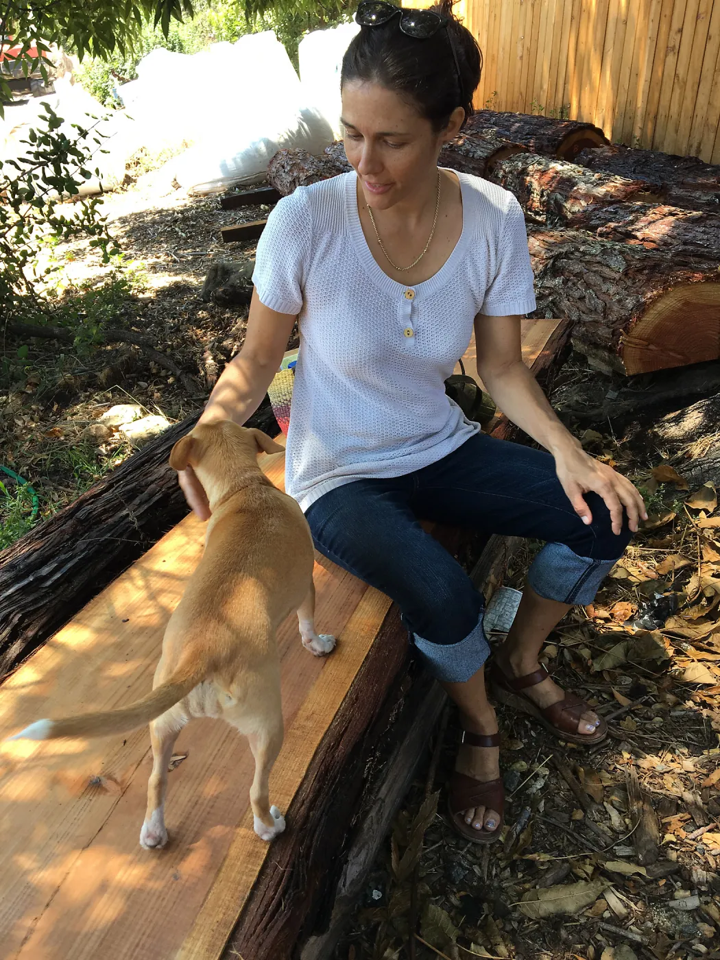 Betsy Lape and Ginger