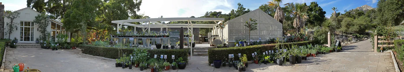 New shade structure at Garden Growers Nursery