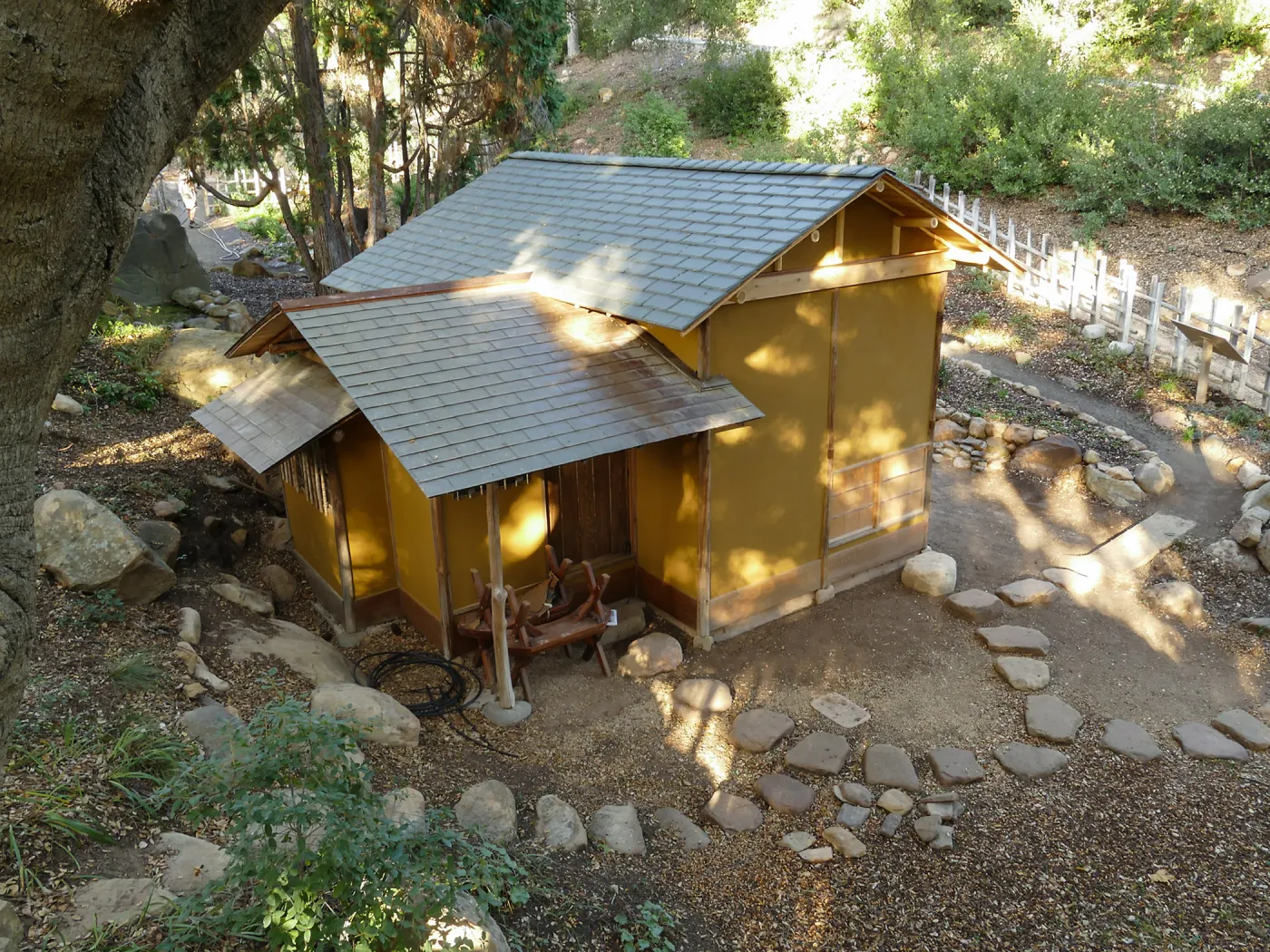 Teahouse & Garden Improvements 2018 looking east