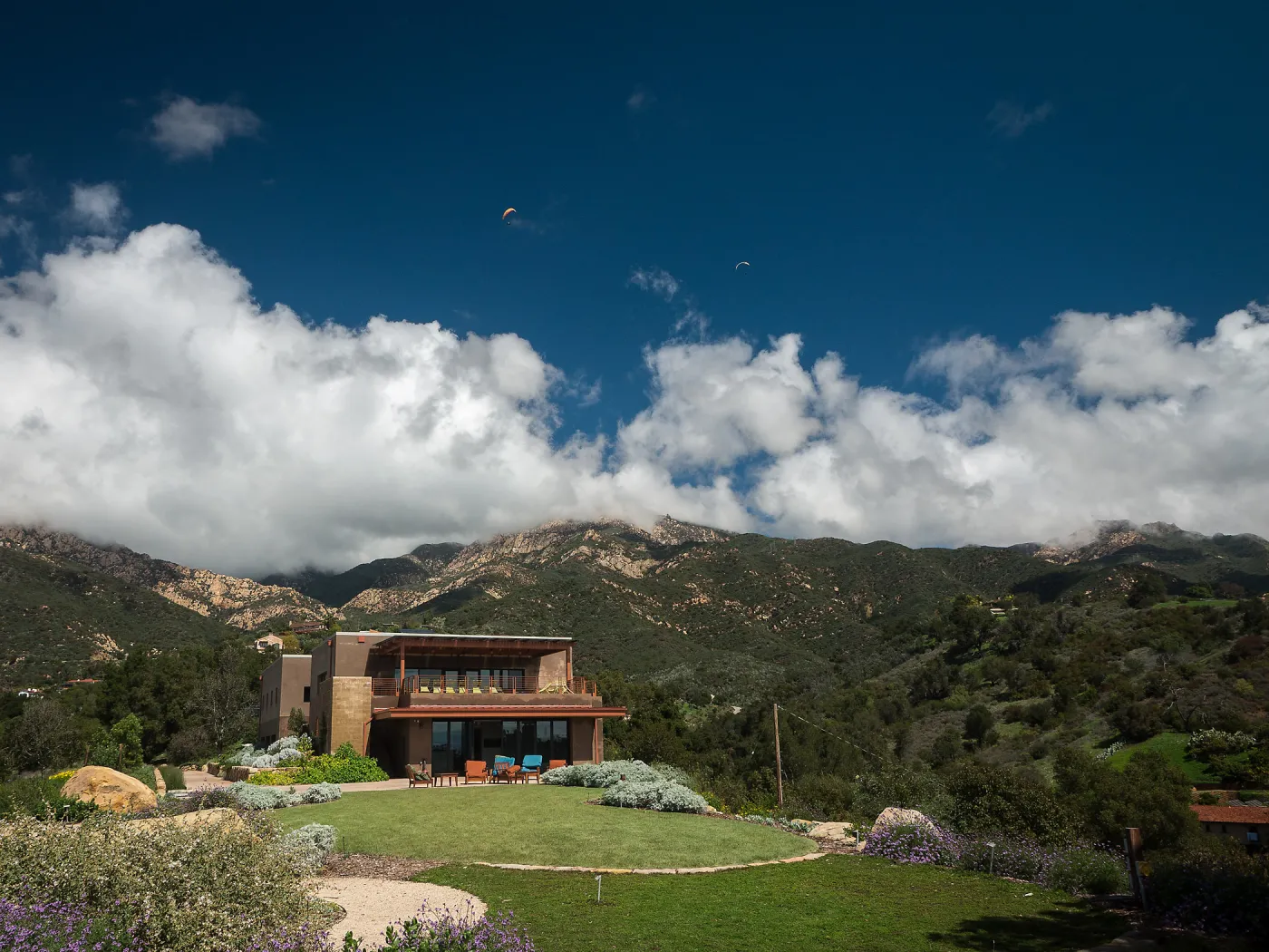 Island View Garden and Pritzlaff Conservation Center looking north