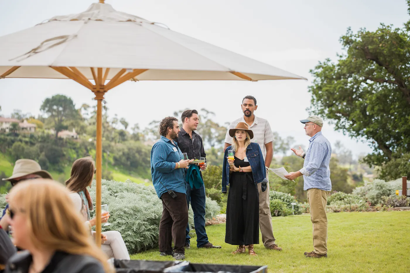 2018 Santa Barbara Beer Garden Event Brew Brunch, Island View Garden
