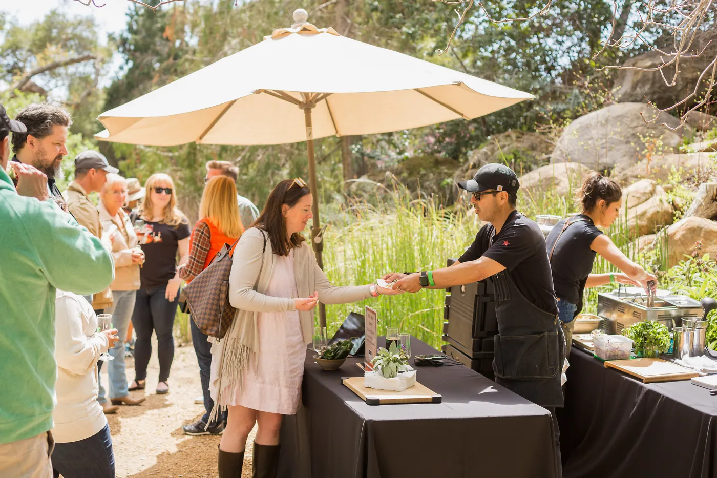 2018 Santa Barbara Beer Garden Event, Milk and Honey, Arroyo Section