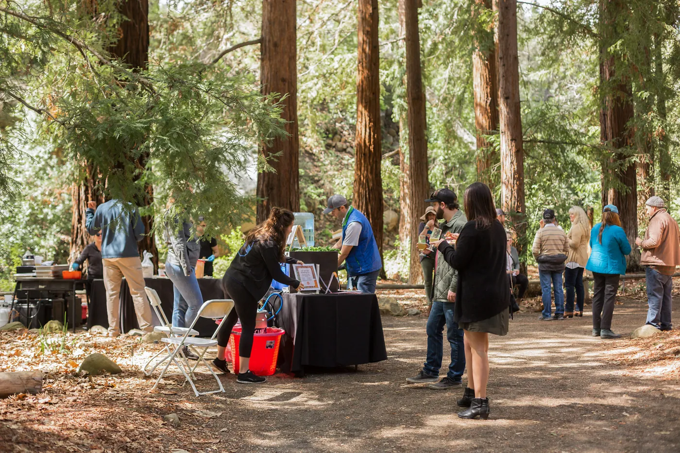 2018 Santa Barbara Beer Garden Event, M Special Brewing Co., Redwood Section