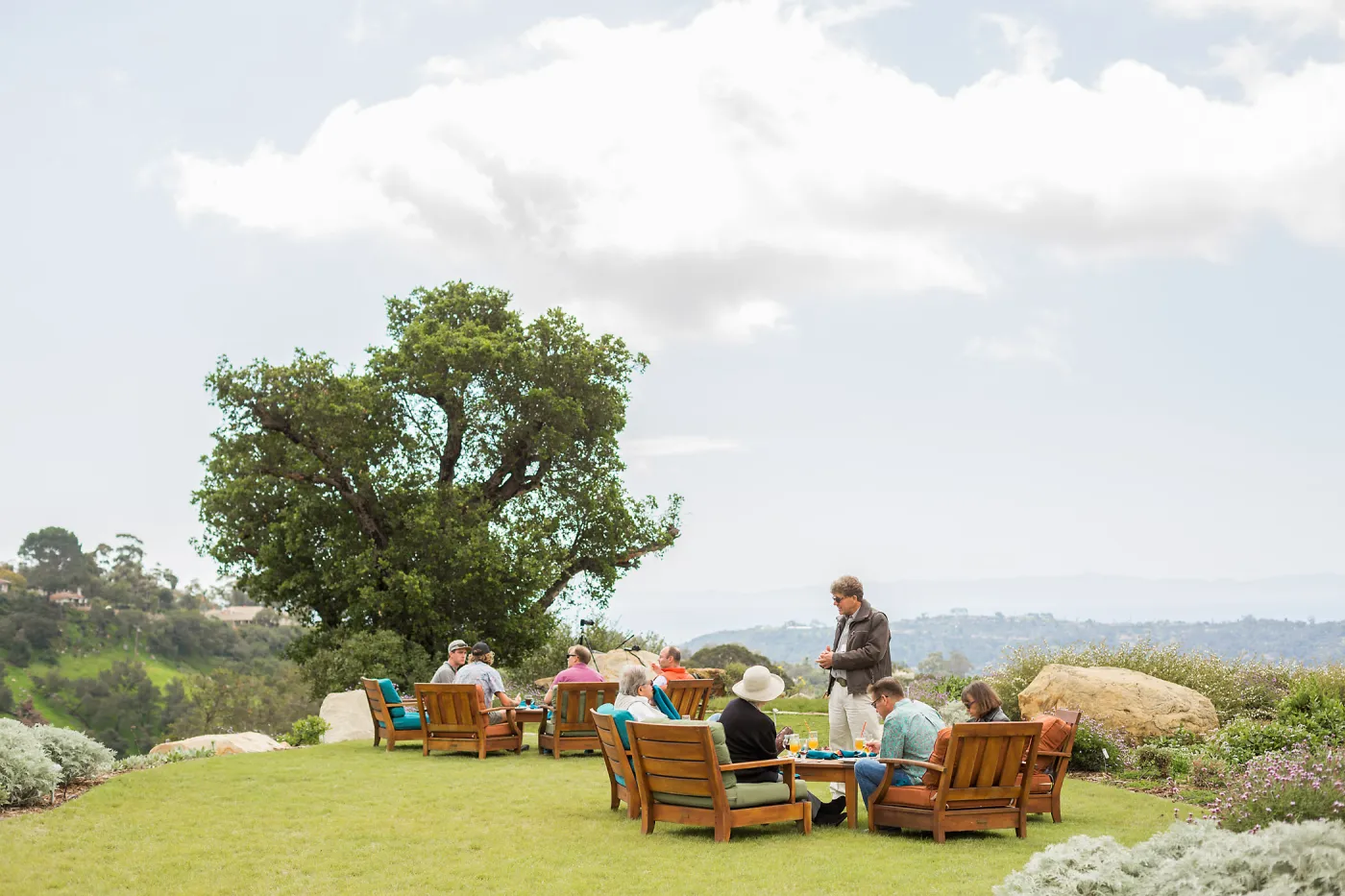 2018 Santa Barbara Beer Garden Event Brew Brunch, Island View Garden