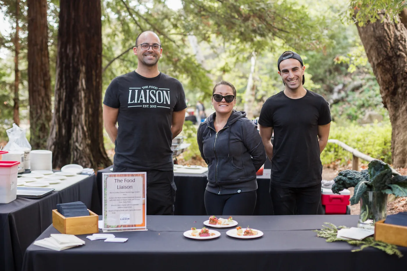 2018 Santa Barbara Beer Garden Event, The Food Liason, Redwood Section