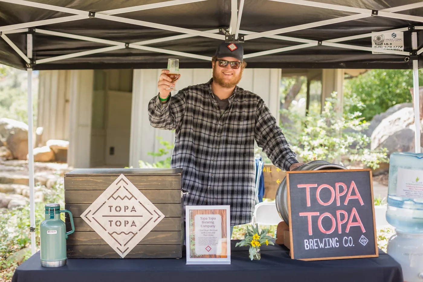 2018 Santa Barbara Beer Garden Event, Topa Topa Brewing Co.