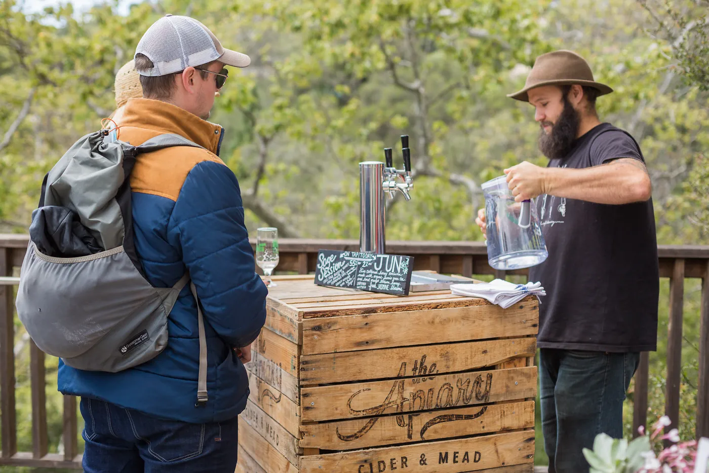 2018 Santa Barbara Beer Garden Event, The Apiary, Home Demonstration Deck