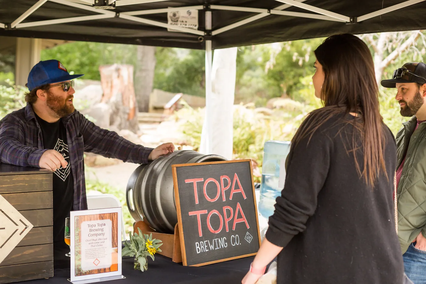 2018 Santa Barbara Beer Garden Event, Topa Topa Brewing Co.