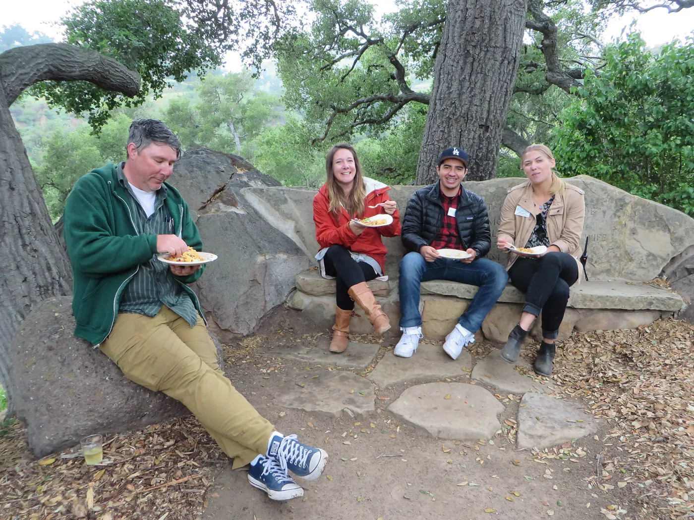Members Picnic 2016, Day 2, Bruce Reed, Laura Muasher, Victor Beltran, Brittney Burrows