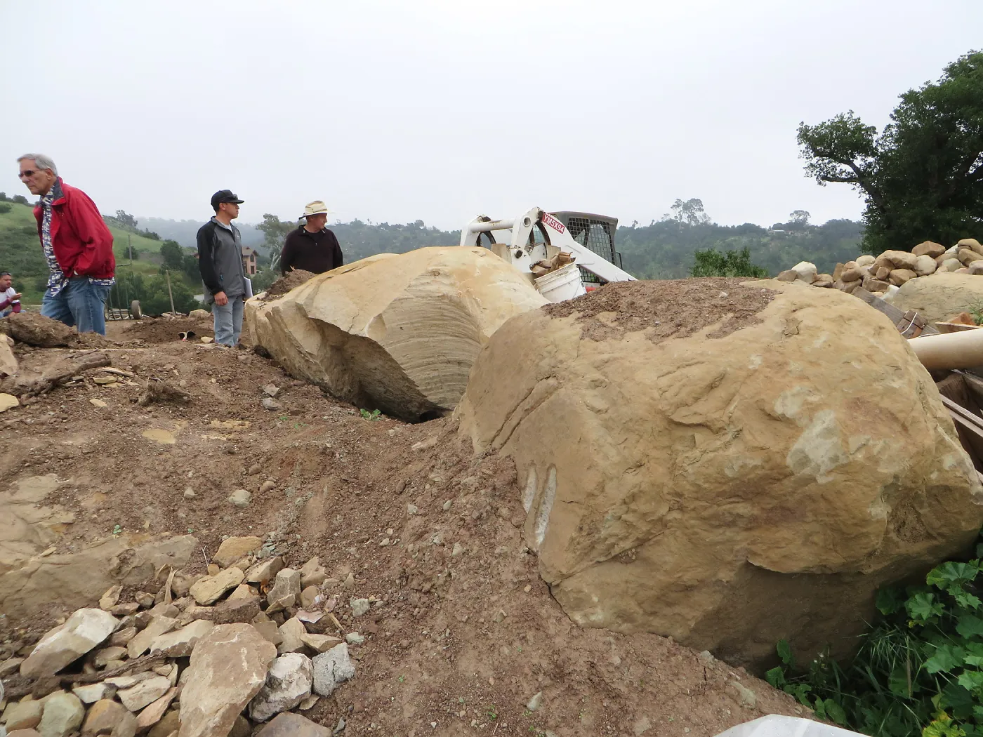 Conservation Center construction waste