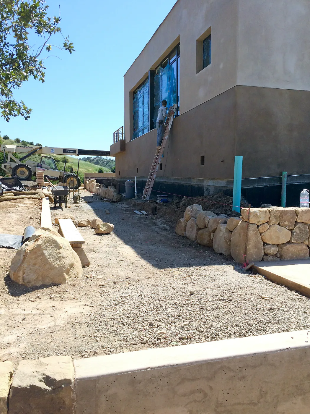 Pritzlaff Conservation Center construction