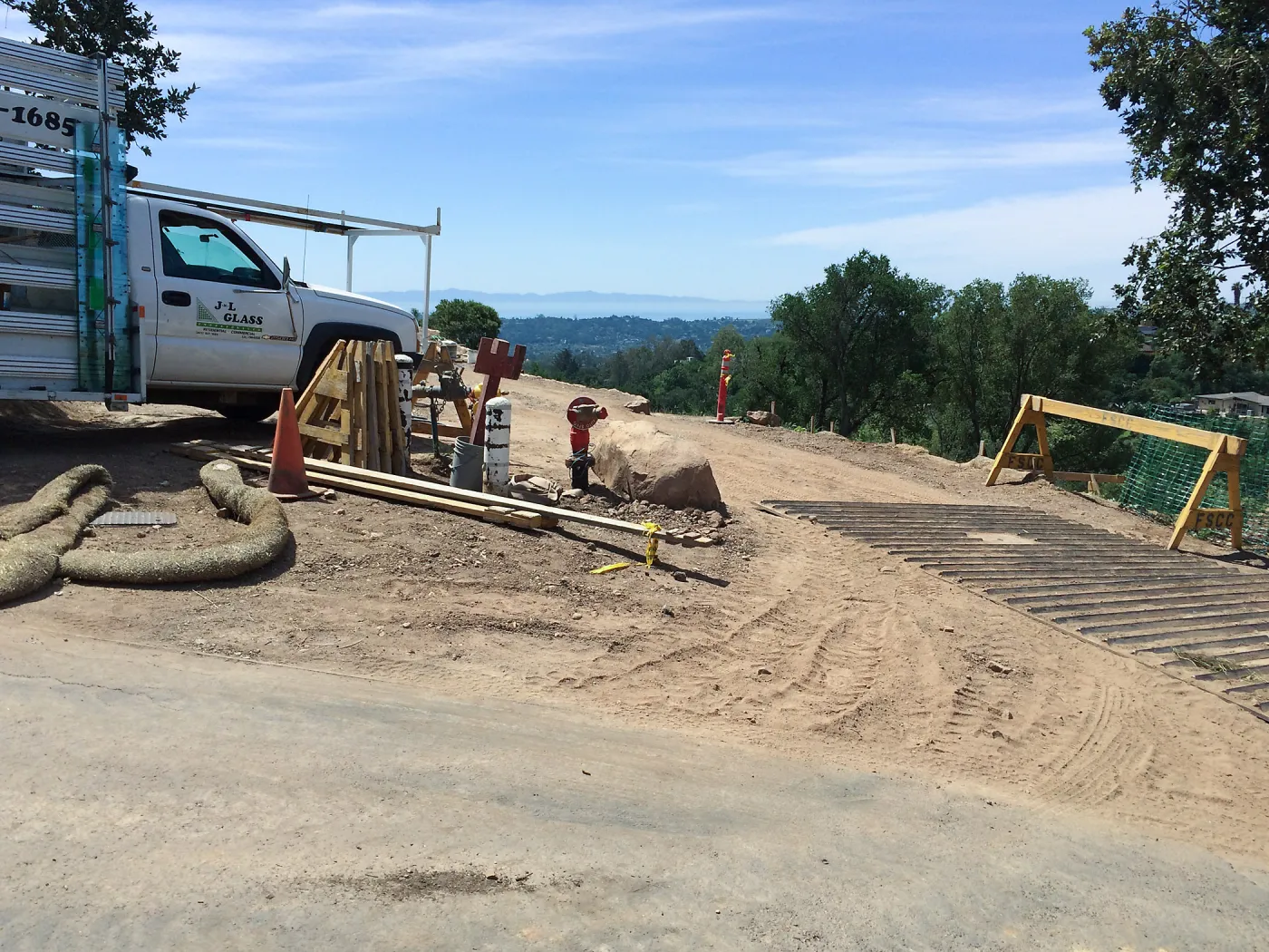 Construction at Conservation Center