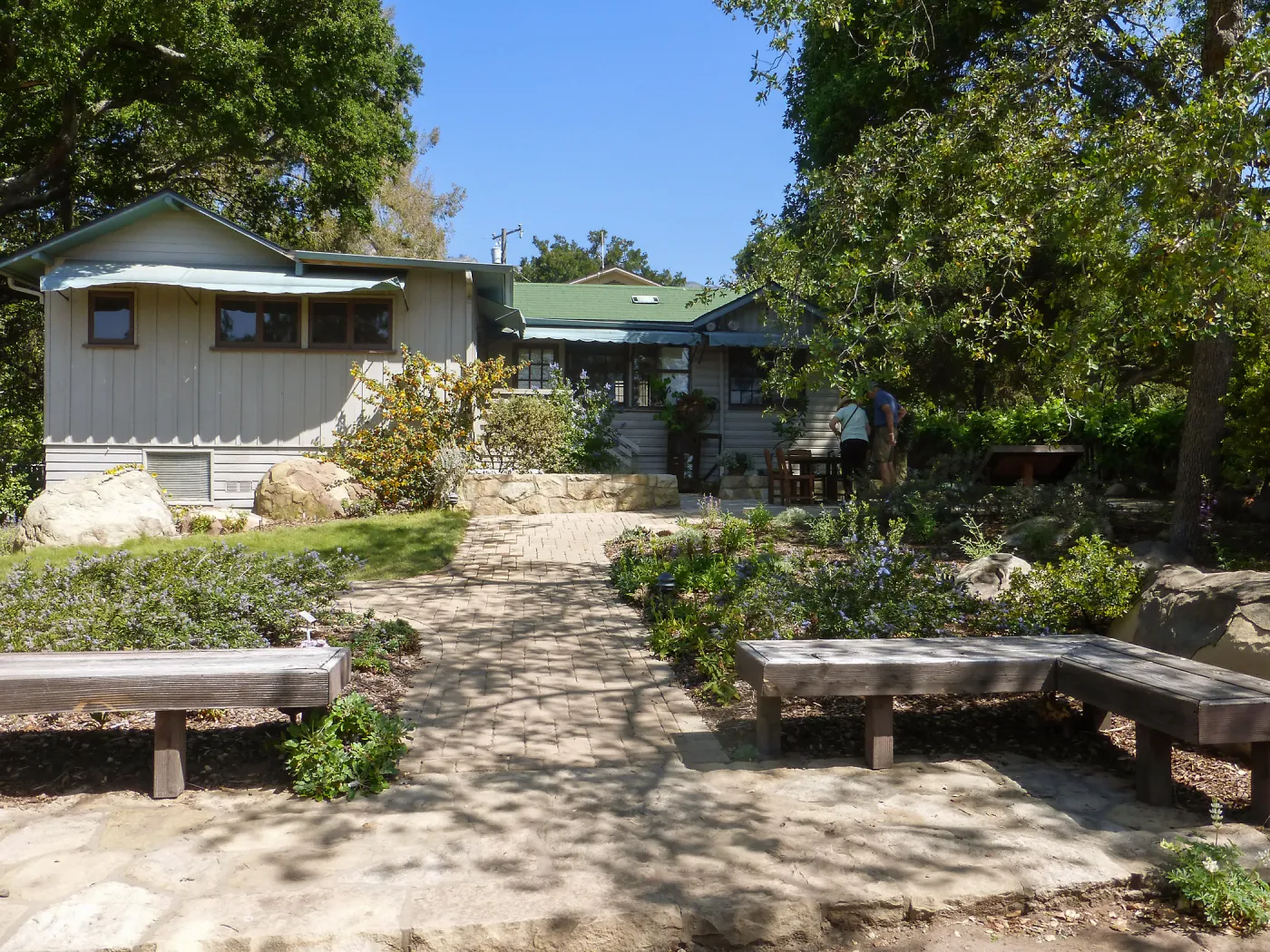 Home Demonstration Garden from Manzanita Section
