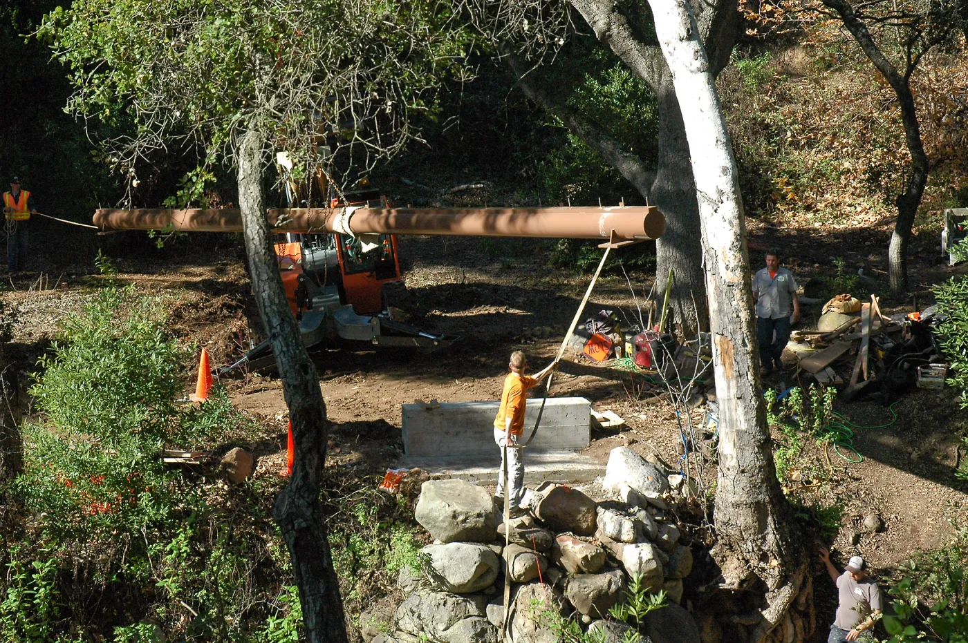 Cambpell Bridge reconstruction