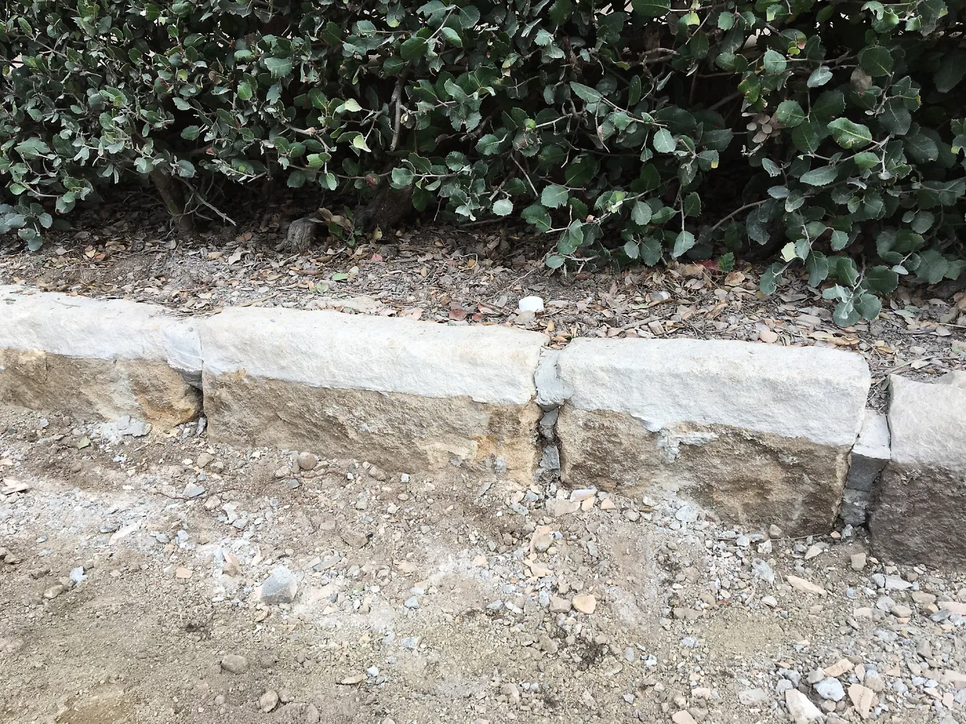 Courtyard surface renovation