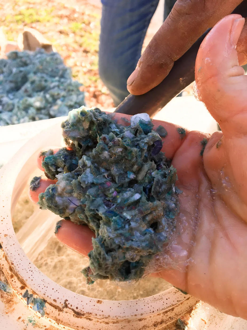 Testing the Hydroseeder