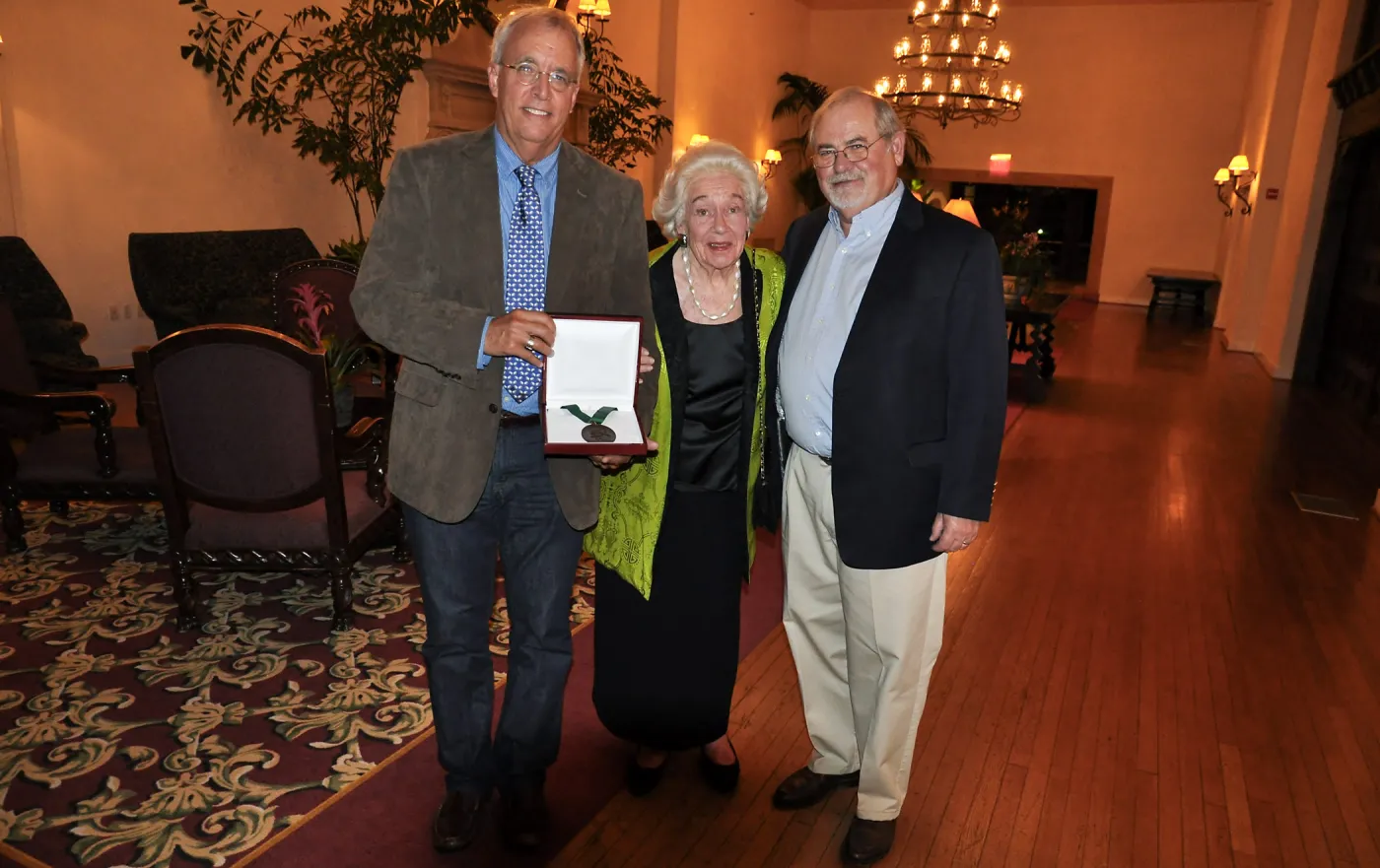 Bruce Pavlik, Mary Dell Pritzlaff, John Wiemann, Pritzlaff Award 2013
