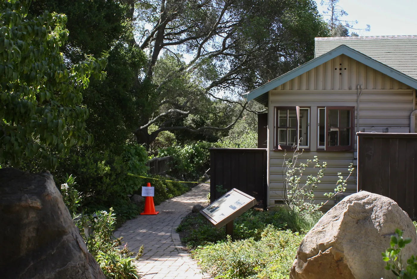 Home Demonstration Garden closed after Jesusita Fire