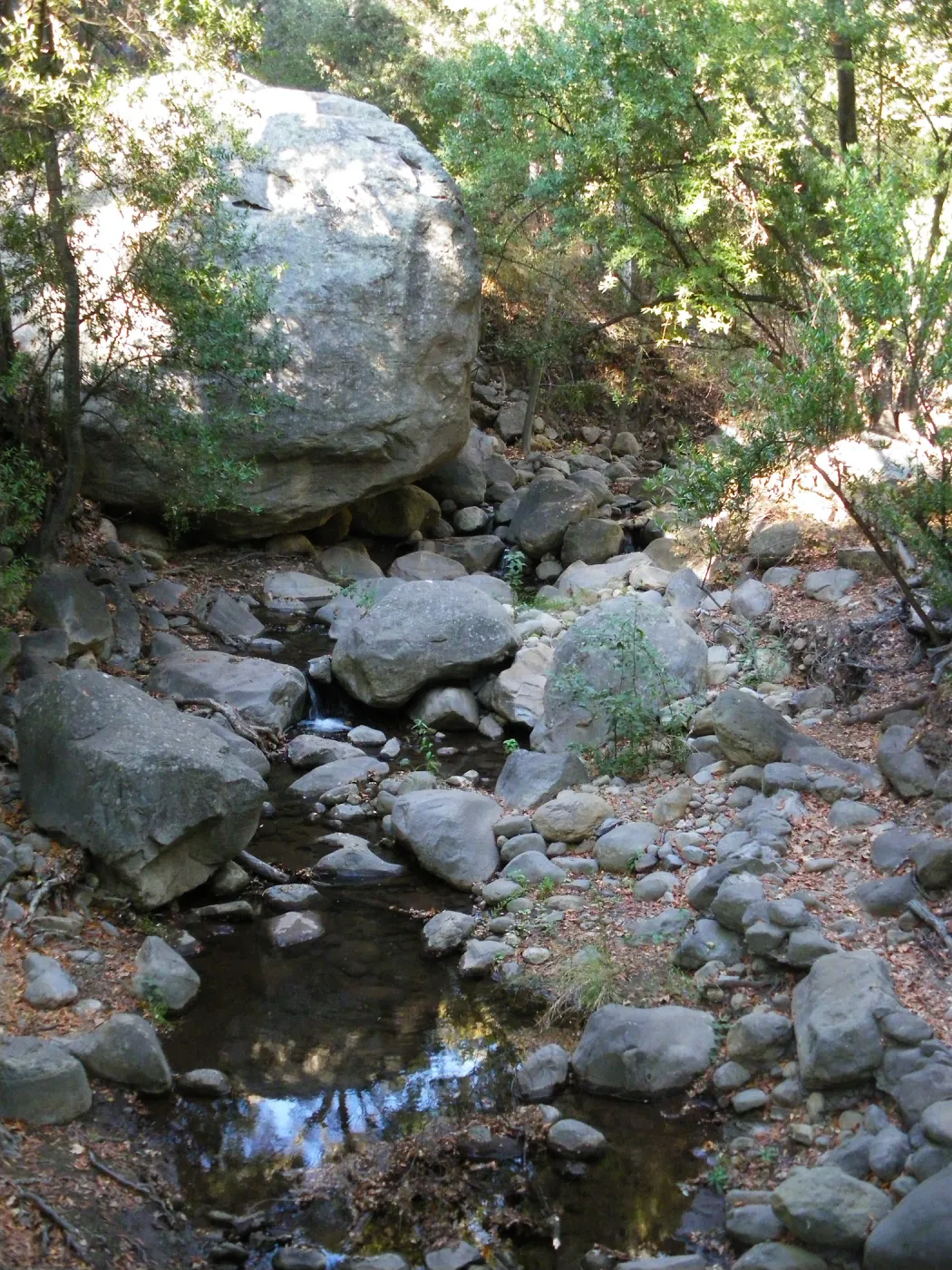 Lassiter Boulder and Mission Creek