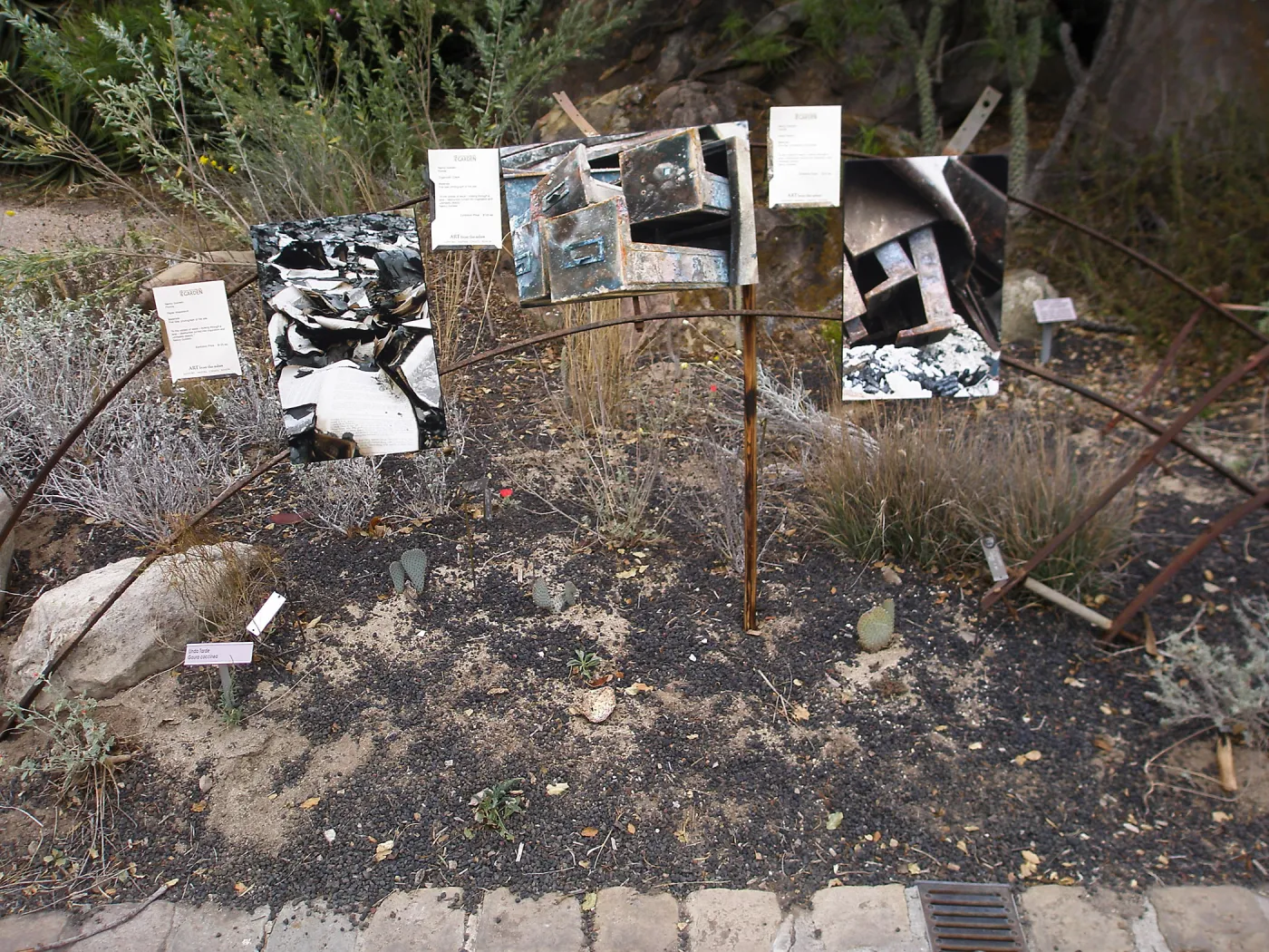 Works by Nancy Goldwin, Art from the Ashes